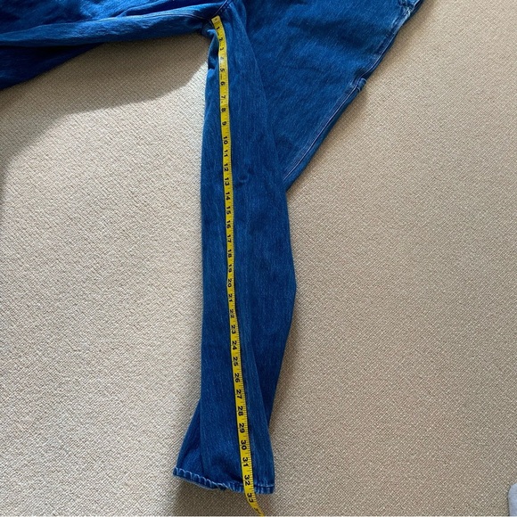 OshKosh Vestback Denim Overalls W38 L34 - Picture 7 of 13